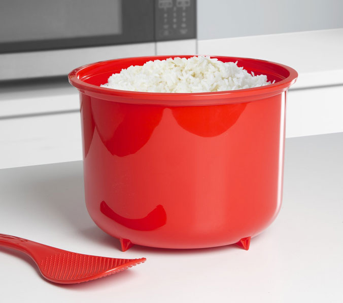 Sistema Microwave Rice Steamer Cooking Gizmos