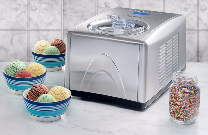 Knox 1.5 Quart Ice Cream and Gelato Maker - Cooking Gizmos